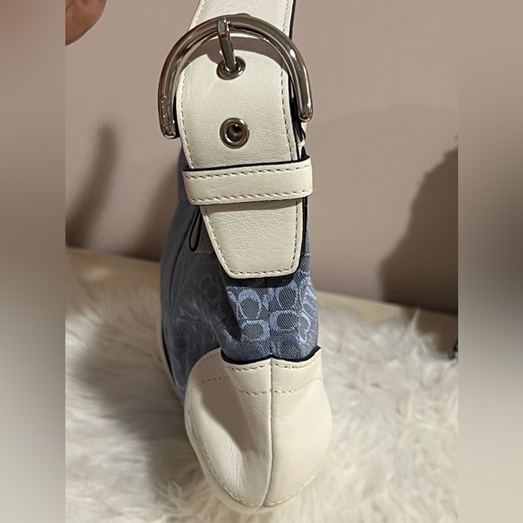 COACH Blue Hobo Bag - Picture 4 of 8